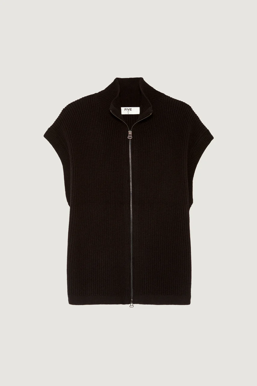 Gilet Sans Manche zippé - Image 4