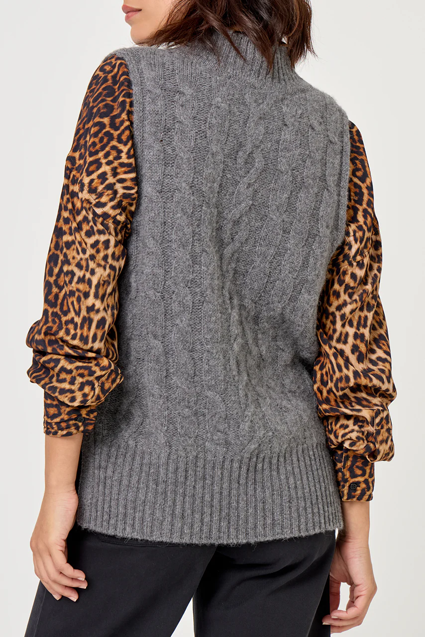 Pull Sans Manche Torsade - Image 10