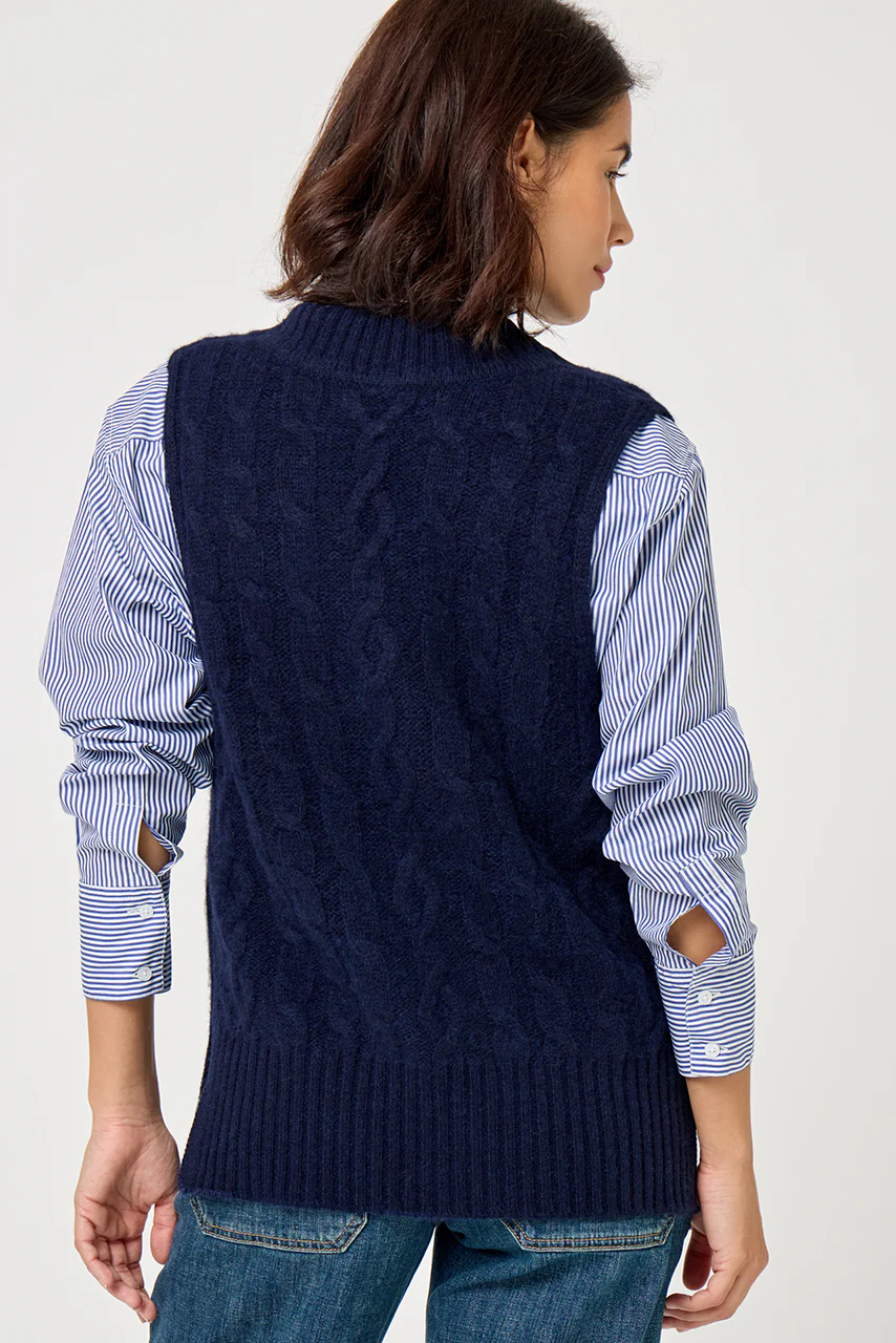 Pull Sans Manche Torsade - Image 6