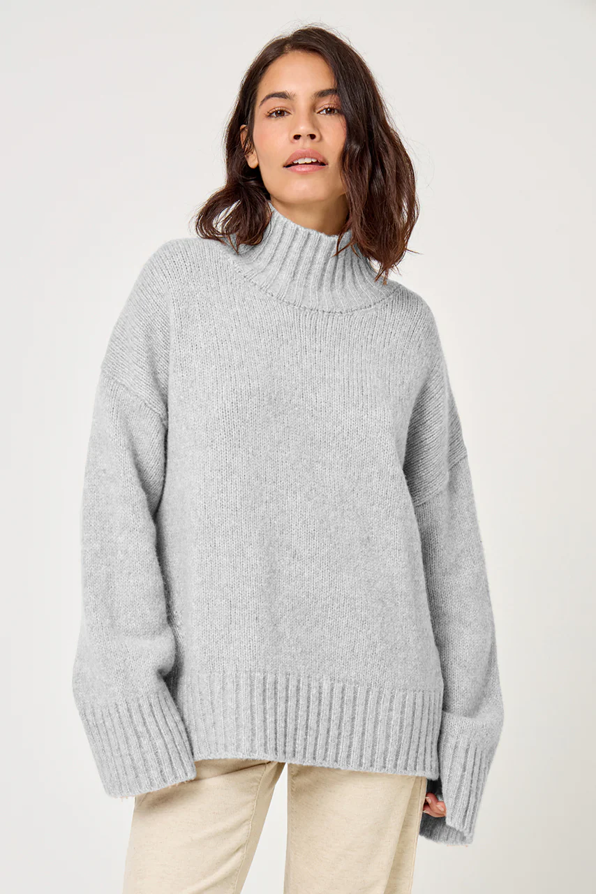 Pull Col Montant Uni - Image 5